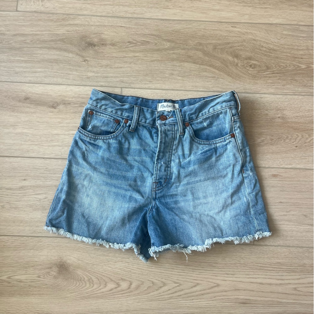 Madewell Light Blue Jean Shorts